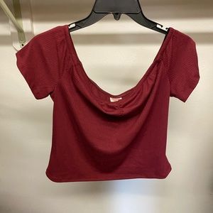 Red Crop Top